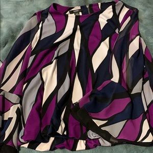 Multi color Alfani blouse